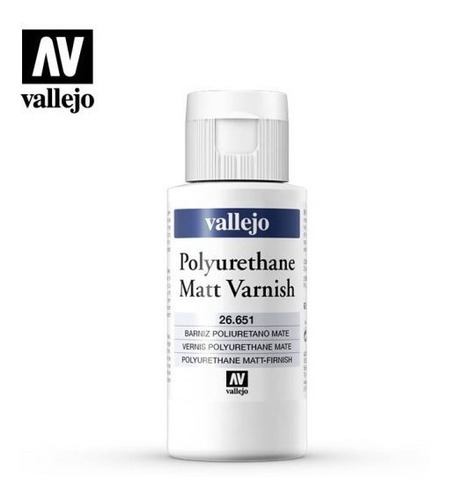 Polyurethane Matt Varnish 26651 60ml Vallejo Modelismo