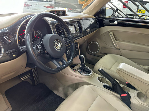 Volkswagen Fusca 2.0 TSI Turbo Automatico 2013 Completo Teto Couro Caramelo
