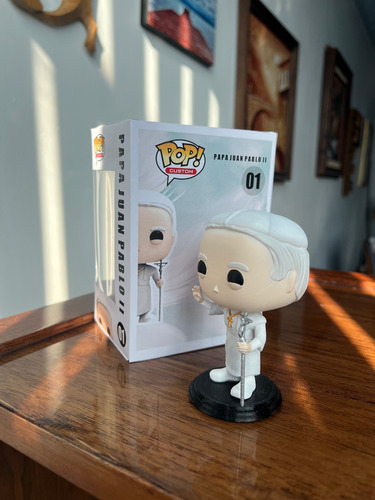 Papa Juan Pablo Ii Funko Pop Custom + Caja