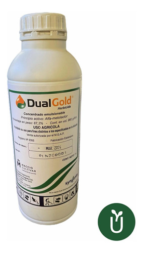 Herbicida Preemergente Dualgold - Cultivos Libre Malezas