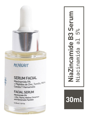 Serum Facial Niacina 5% Milaborit 30 Ml