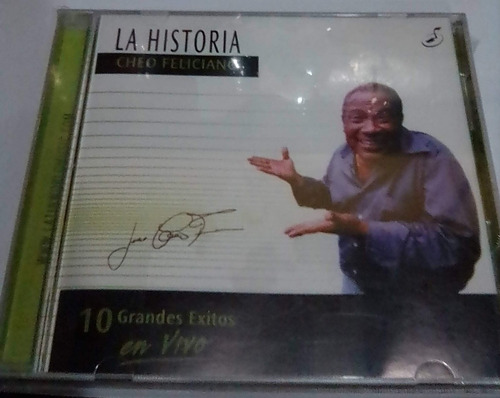 Cheo Feliciano. La Historia. Cd Audio Usado. Qqo. Ag.