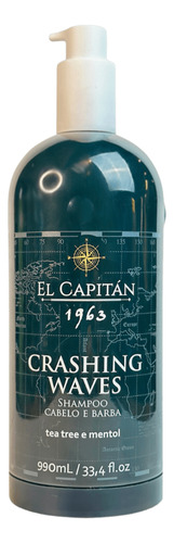 Shampoo Profissional El Capitán Crashing Waves 990ml