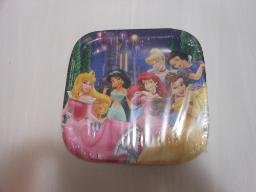 Princesas Platos Desechables Fiesta