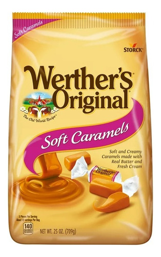 Werther's Original Soft Caramel Dulces Americanos 709g