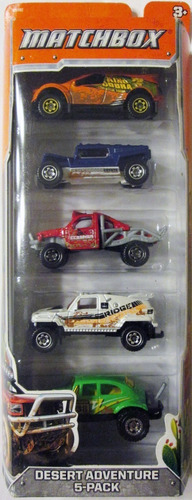Hot Wheels Paquete De 5 Carritos, Escala 1/64.