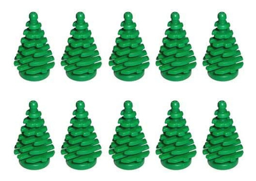 Nova Planta Pequena De Pinheiro Verde De 10 Peças Lego 2x2x4