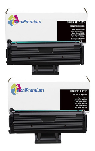 Pack 2 Toner 111s Para Samsung M2070 M2020 M2070w | Generico