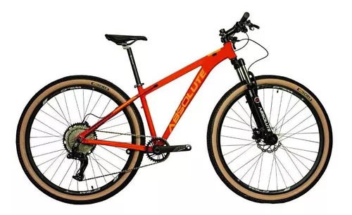 Bicicleta  Absolute MTB Nero 4 PRO Aro 29 17" 12v câmbio Absolute cor laranja