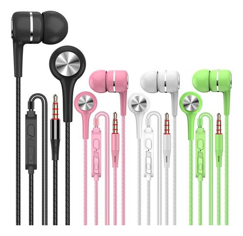 Auriculares Ynr A12 Pack 4 Blanco