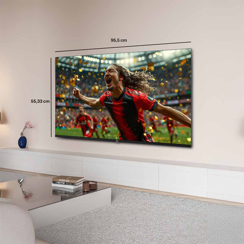 Smart Tv Dled 43 Full Hd Multi Essencial Android 11 3hdmi
