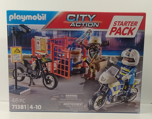 Playmobil Starter Pack Policia 71381