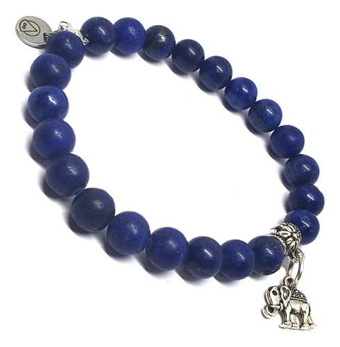 Pulsera Lapislázuli Y Elefante Abundancia