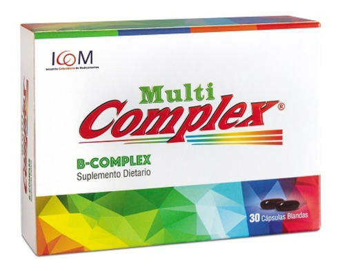 Multicomplex B-complex - 30 Cápsula - Unidad a $900