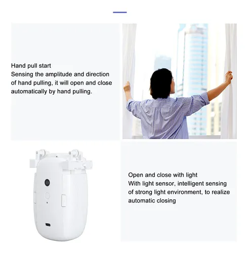 Abridor De Cortinas Inteligente Para Aplicaciones Con Contro