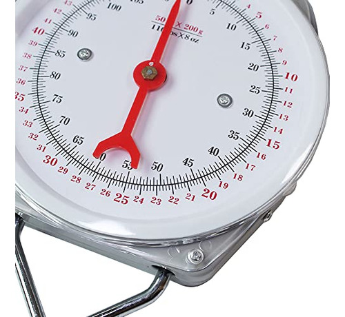 Bscula Colgante De Resorte, 110lbs Industrial, Cocina Y Pesc