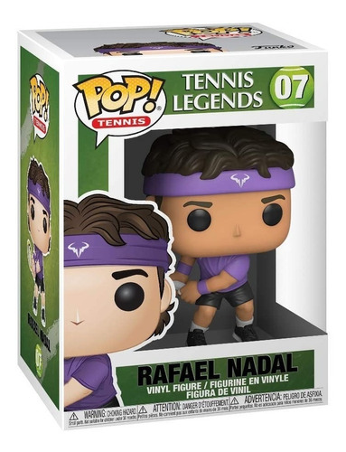 Imagen 2 de 2 de Rafael Nadal Tennis Legends Funko Pop