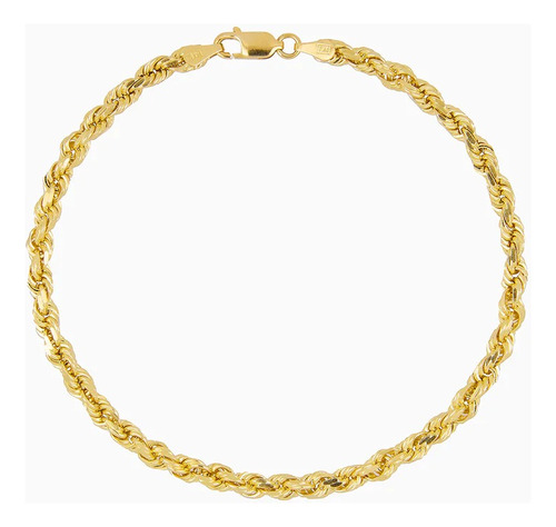 Pulsera Oro Laminado 18 K. Torzal