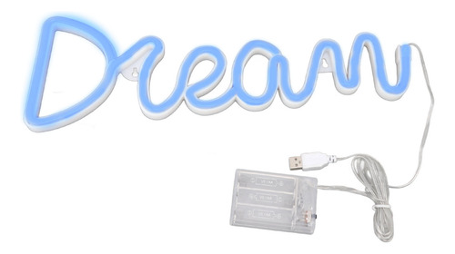 Pared Led Neon Dream Con Batería Usb Para Dormitorio