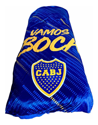 Frazada Boca Juniors Con Corderito Suave Calidad Premium