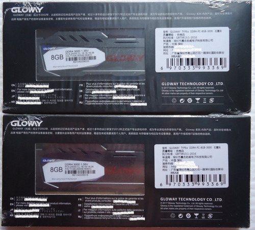 Imagem 6 de 6 de Memória Ram Ddr4 16gb (2x8gb) Gloway Gamer Pc4-24000 3000mhz
