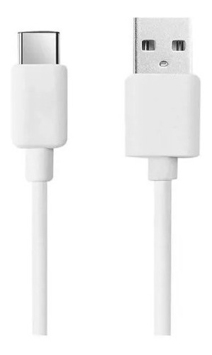 Cabo De Dados Usb Type C 2.0a 1 Metro Motorola Sansung Cor Branco