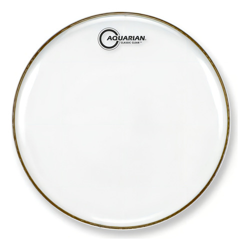 Parche Redoblante Aquarian Classic Clear Resonant Ccsn13 13 Color Transparente