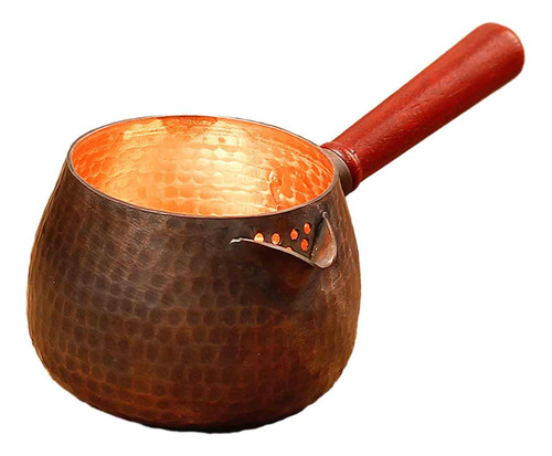 Tetera De Cobre, Dispensador De Té, Taza De Salsa Práctica