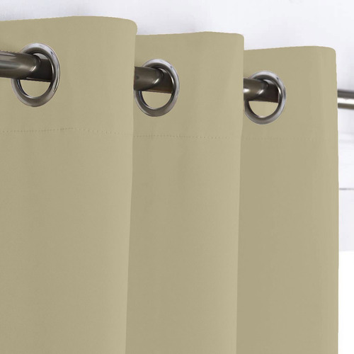 Imagen 3 de 10 de Cortinas Blackout 275cm Ancho X 215cm De Largo En 2 Paneles