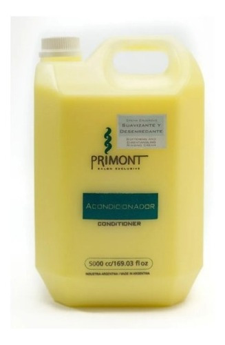 Acondicionador Suavizante Y Desenredante Primont X 5000ml