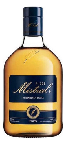 Pisco Mistral 35° botella de Litro