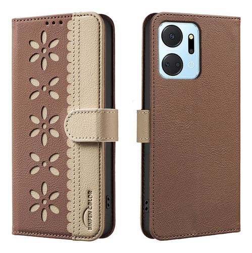 Funda De Piel Tipo Cartera Case For Honor X7a X7b X7c
