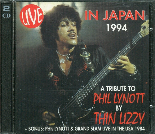 Thin Lizzy Phil Lynott Tributo Japon 94 2cd Europeo Cerrado