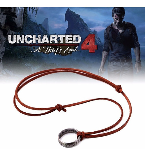 2 Collares Ring Uncharted 4 Drake's Anillo 