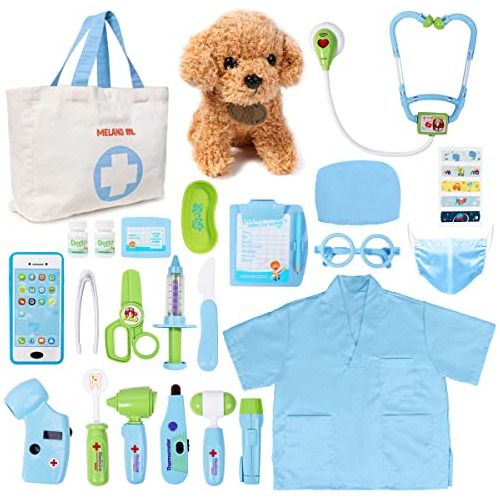 Meland Toy Doctor Kit Para Niños - Pretende Jugar Nrklj