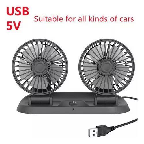Ventilador Usb Para Coche 12 V Abanicos 24 V