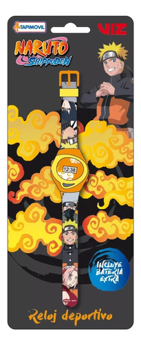 Reloj Digital Deportivo Naruto Shippuden Tapi Original Lelab