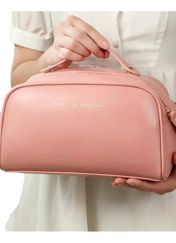 Bolso Contenedor Maquillaje Neceser Portacosmeticos Viaje Color Pink
