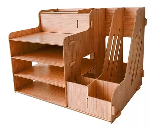 Las mejores 250 ideas de Organizador de escritorio de madera  organizador  de escritorio de madera, organizadores de escritorio, escritorio de madera
