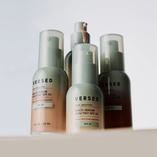 Versed Multi-serum Skin Tint Spf40 Base Maquillaje Protector 12w - Deep Warm