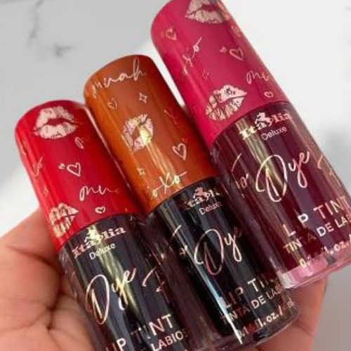 Set 3 Tintas Para Labios To Dye For Lip Tint Italia Deluxe