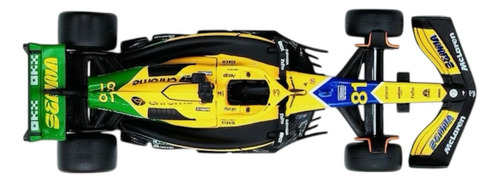 Bburgaro Mclaren Formula 1 Monaco Norris 4 Escala 1:43 Amarillo