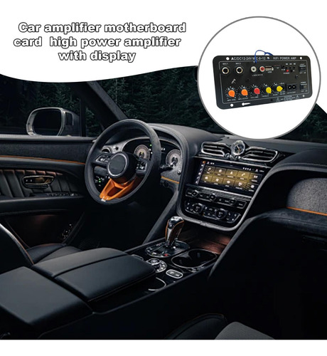Tablero De Amplificador De Alimentación De Audio De Automóvi