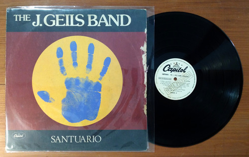 The J Geils Band Santuario 1978 Disco Lp Vinilo