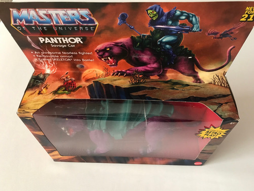 Panthor Savage Battle Cat Motu Origins Retro He-man Masters (Usado)