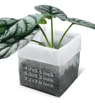 Comprar  50 Bolsas De Vivero De Plantas No Tejidas, Bolsas De Siembr