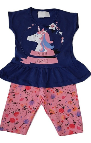 Roupa Infantil Feminino Kit 5 Conjunto Atacado Barato