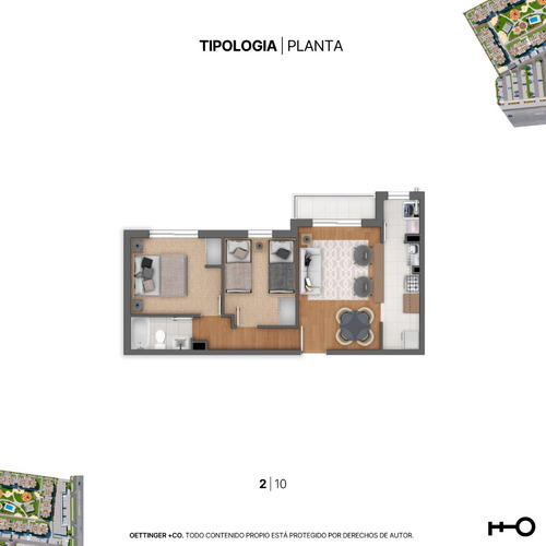 Departamento En Arriendo - Condominio Parque Durand