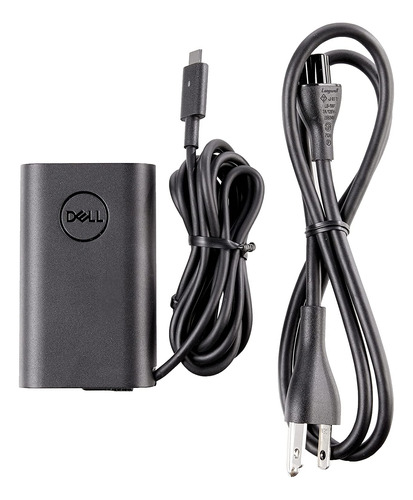 Dell Slim Usb-c 45-watt Laptop Charger, Type-c Power Adapter