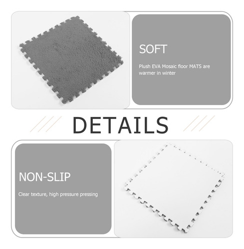 Tapete De Rompecabezas Baby Play Mat, 4 Unidades